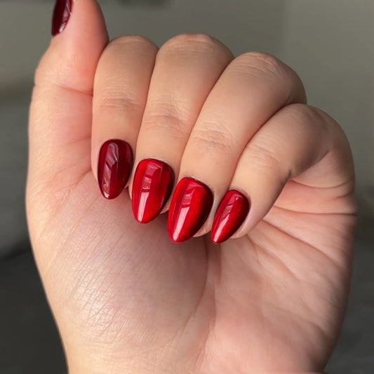 Jelly Red Cateye